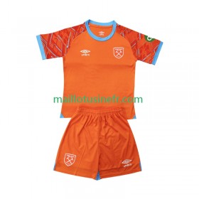 Maillot de Foot West Ham United Extérieur Gardien 2025-26 - Enfant